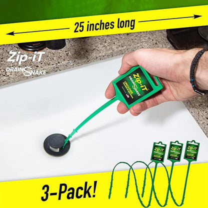 3PK  Drain Cleaner from Original Inventor